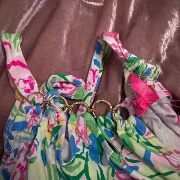 Lilly Pulitzer Colorful Floral Dress - Picture 2 of 4